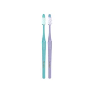 แปรงสีฟันสปินเดิล– สีม่วง+เขียว
