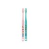 แปรงสีฟันจูเนียร์ (สำหรับเด็กอายุ 6-12 ปี) สีชมพู + เขียว